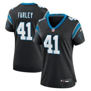Matthias farley carolina panthers nike womens game jersey Black