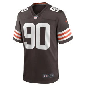 Maurice hurst cleveland browns nike game player jersey Brown M