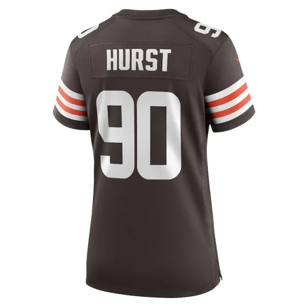 Maurice hurst cleveland browns nike womens nike womens all player jersey Brown L