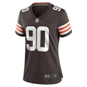 Maurice hurst cleveland browns nike womens nike womens all player jersey Brown M