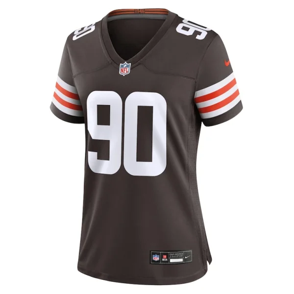 Maurice hurst ii cleveland browns nike womens game jersey Brown M