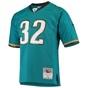 Maurice jones drew jacksonville jaguars mitchell ness legacy replica jersey Teal M
