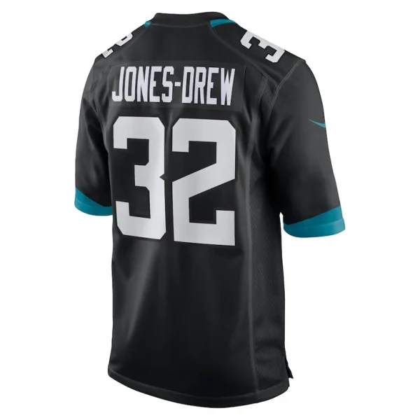 Maurice jones drew jacksonville jaguars nike game retired player jersey Black L