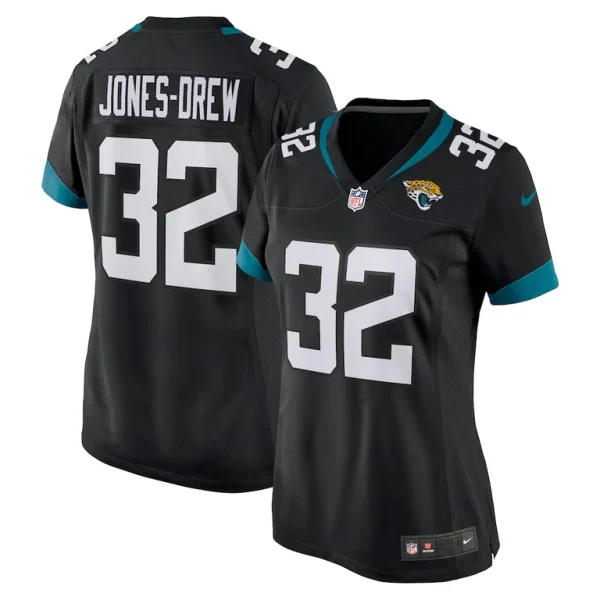 Maurice jones drew jacksonville jaguars nike womens game retired player jersey Black