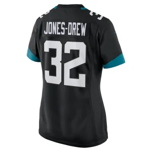 Maurice jones drew jacksonville jaguars nike womens game retired player jersey Black L
