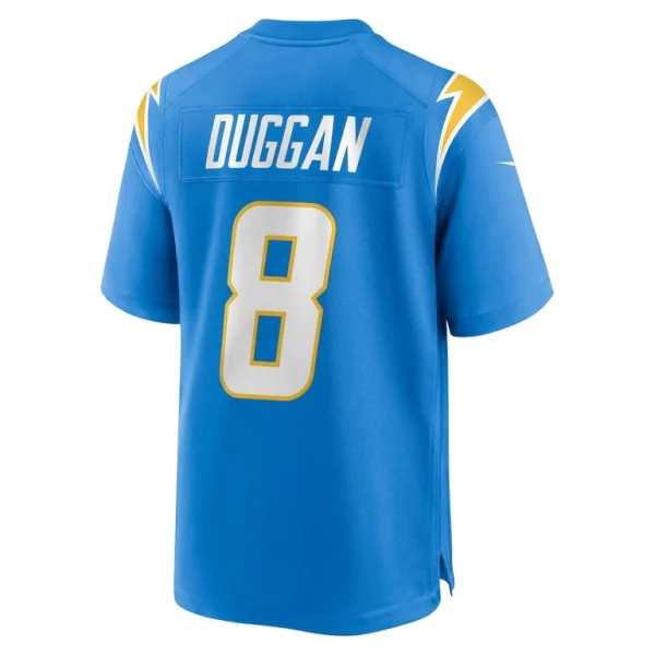 Max duggan los angeles chargers nike team game jersey Powder blue L