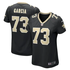 Max garcia new orleans saints nike womens team game jersey Black