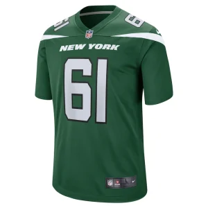 Max mitchell new york jets nike game player jersey Gotham green M