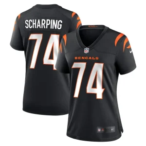 Max scharping cincinnati bengals nike womens game player jersey Black