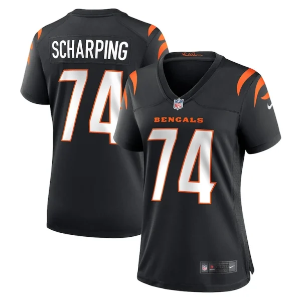 Max scharping cincinnati bengals nike womens game player jersey Black
