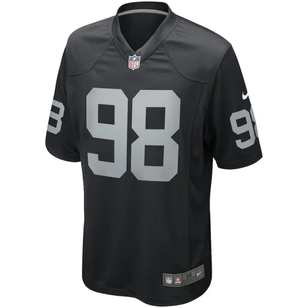 Maxx crosby las vegas raiders nike game jersey Black M