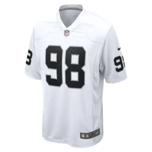 Maxx crosby las vegas raiders nike game jersey White M