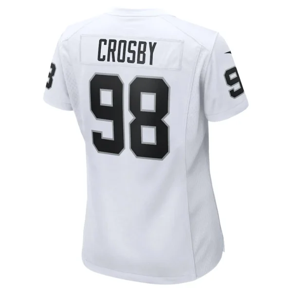 Maxx crosby las vegas raiders nike womens game jersey White L
