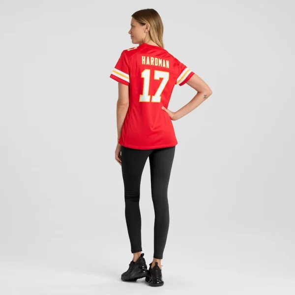 Mecole hardman kansas city chiefs nike womens game jersey Red 2XL