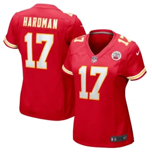 Mecole hardman kansas city chiefs nike womens game jersey Red