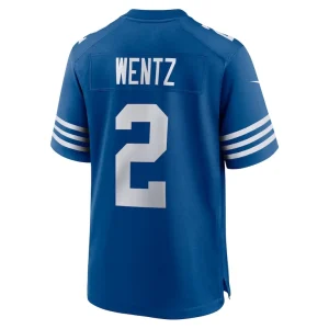 Mens nike carson wentz royal indianapolis colts alternate game jersey Multi L
