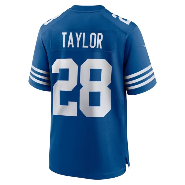Mens nike jonathan taylor royal indianapolis colts alternate game jersey Multi L