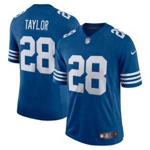 Mens nike jonathan taylor royal indianapolis colts alternate vapor limited jersey Multi