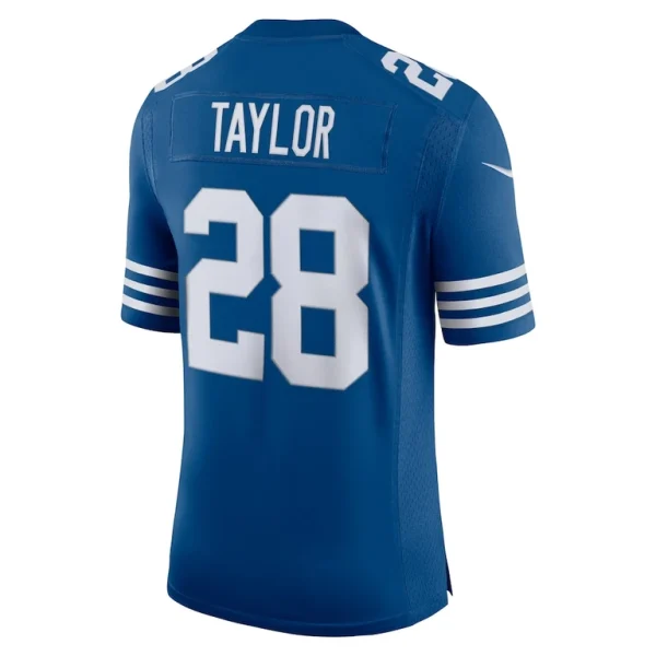 Mens nike jonathan taylor royal indianapolis colts alternate vapor limited jersey Multi L