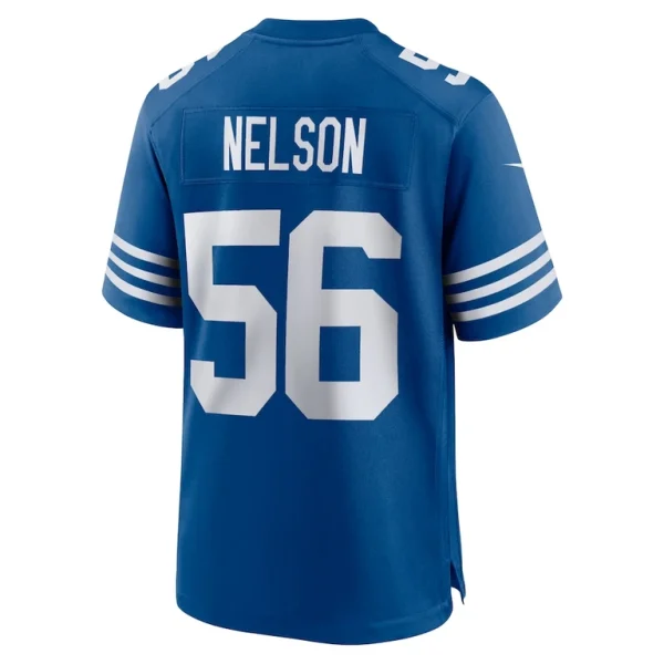 Mens nike quenton nelson royal indianapolis colts alternate game jersey Multi L