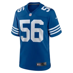 Mens nike quenton nelson royal indianapolis colts alternate game jersey Multi M