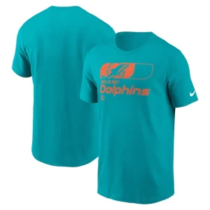 Miami dolphins nike air essential t shirt Aqua