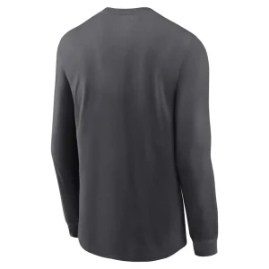 Miami dolphins nike all out long sleeve t shirt anthracite Multi L