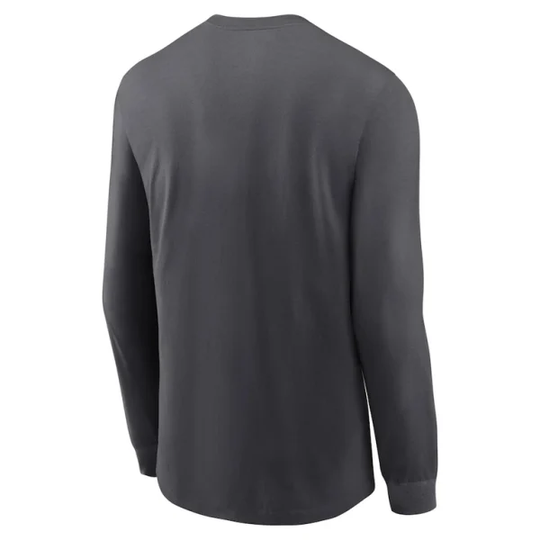 Miami dolphins nike all out long sleeve t shirt anthracite Multi L