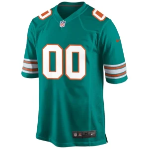 Miami dolphins nike alternate custom game jersey Aqua M