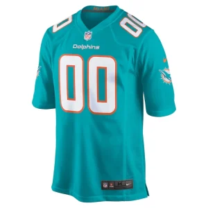 Miami dolphins nike custom game jersey Aqua M