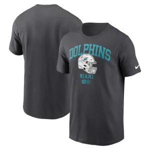 Miami dolphins nike helmet essential t shirt anthracite Multi