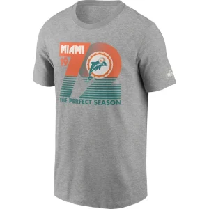 Miami dolphins nike hometown collection 1972 t shirt Heathered gray M
