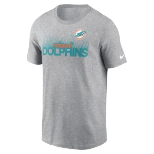 Miami dolphins nike local essential t shirt Heather gray M