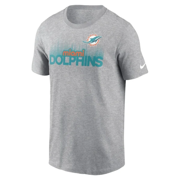 Miami dolphins nike local essential t shirt Heather gray M