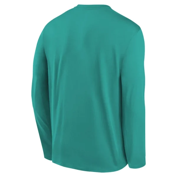 Miami dolphins nike preschool legend icon long sleeve t shirt Aqua 7