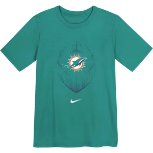 Miami dolphins nike preschool legend icon performance t shirt Aqua 56