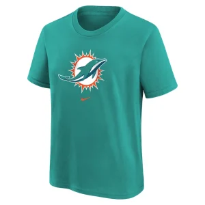 Miami dolphins nike preschool team wordmark t shirt Aqua 56