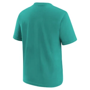 Miami dolphins nike preschool team wordmark t shirt Aqua 7