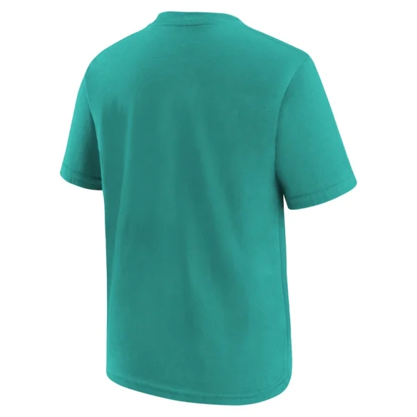 Miami dolphins nike preschool team wordmark t shirt Aqua 7