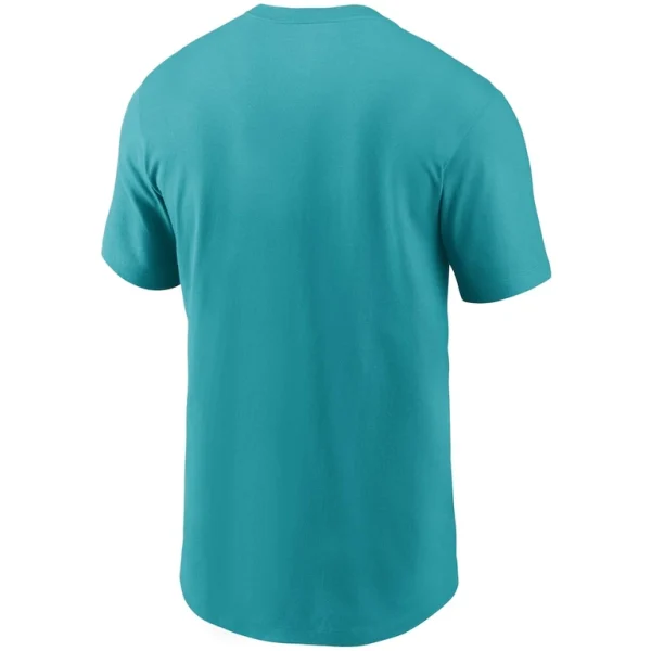 Miami dolphins nike team wordmark t shirt Aqua L