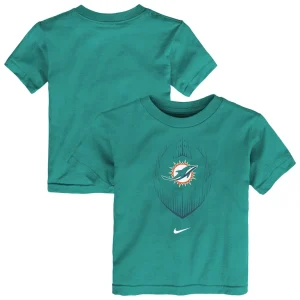 Miami dolphins nike toddler legend icon performance t shirt Aqua