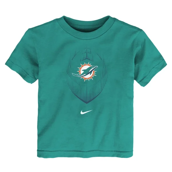 Miami dolphins nike toddler legend icon performance t shirt Aqua 3T