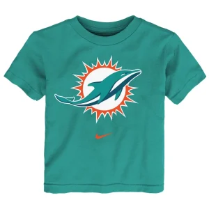Miami dolphins nike toddler logo t shirt Aqua