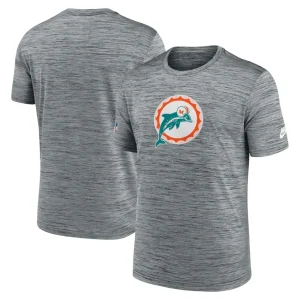 Miami dolphins nike velocity alternate logo performance t shirt Gray