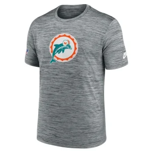 Miami dolphins nike velocity alternate logo performance t shirt Gray M