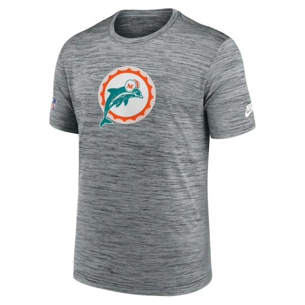 Miami dolphins nike velocity alternate logo performance t shirt Gray M