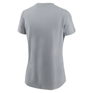 Miami dolphins nike womens 2023 nfl playoffs iconic t shirt Gray L
