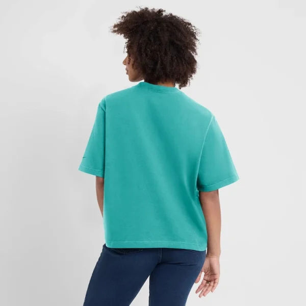 Miami dolphins nike womens arch boxy t shirt Aqua 2XL