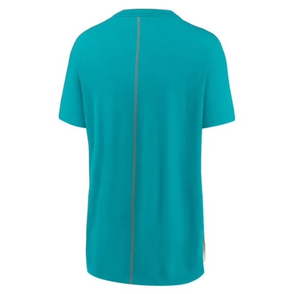 Miami dolphins nike womens wordmark tri blend t shirt Creamaqua M
