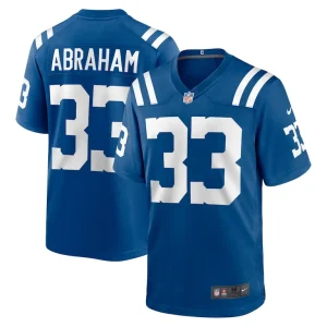 Micah abraham indianapolis colts nike game jersey Royal